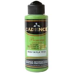 Cadence - Cadence Premium Akrilik Boya 120ml 8024 Yayla Yeşili