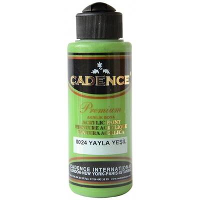 Cadence Premium Akrilik Boya 120ml 8024 Yayla Yeşili