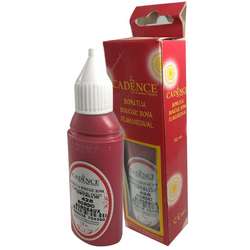 Cadence - Cadence Boncuk Boyası Metalik 50ml Bordo No:428