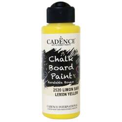 Cadence - Cadence Chalkboard Paint 120ml Kara Tahta Boyası 2520 Limon Sarı