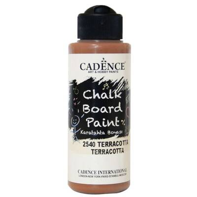 Cadence Chalkboard Paint 120ml Kara Tahta Boyası 2540 Terracotta