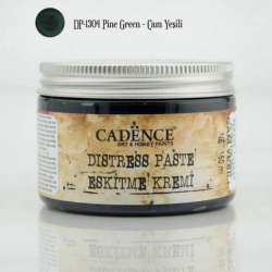 Cadence - Cadence Distress Paste Eskitme Kremi DP-1304 Çam Yeşili 150ml