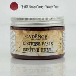 Cadence - Cadence Distress Paste Eskitme Kremi DP-1307 Vintage Vişne 150 ml