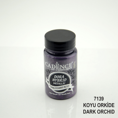 Cadence Dora Hybrid Multisurface Metalik B. 90ml 7139 Koyu Orkide