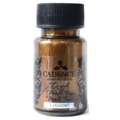 Cadence Dora Metalik Boya 50ml 124 Aragonit