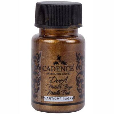 Cadence Dora Metalik Boya 50ml 125 Antique Bronze