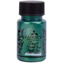 Cadence - Cadence Dora Metalik Boya 50ml 141 Zümrüt