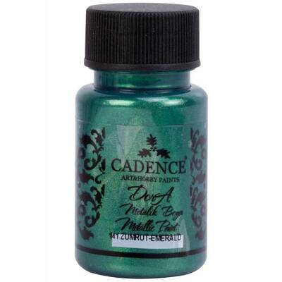 Cadence Dora Metalik Boya 50ml 141 Zümrüt