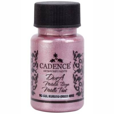 Cadence Dora Metalik Boya 50ml 143 Gül Kurusu