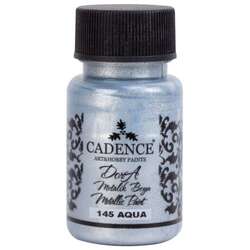 Cadence - Cadence Dora Metalik Boya 50ml 145 Aqua