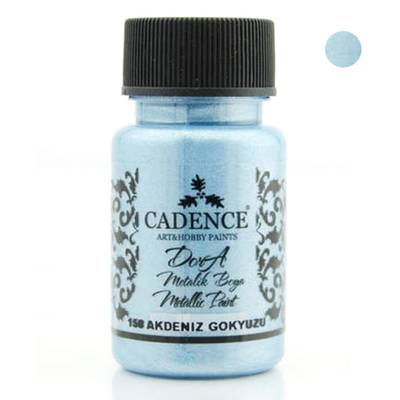 Cadence Dora Metalik Boya 50ml 158 Mediterranean Sky