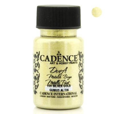 Cadence Dora Metalik Boya 50ml 159 Silver Gold