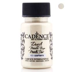 Cadence - Cadence Dora Metalik Boya 50ml 172 Şampanya