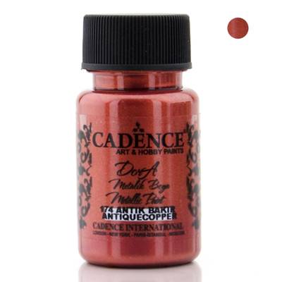 Cadence Dora Metalik Boya 50ml 174 Antik Bakır