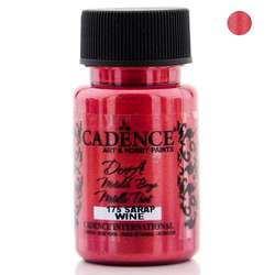 Cadence - Cadence Dora Metalik Boya 50ml 175 Şarap