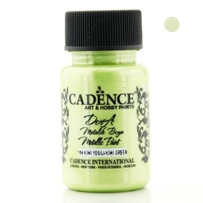 Cadence Dora Metalik Boya 50ml 194 Kiwi Yeşili