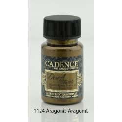 Cadence - Cadence Dora Textile Metalik Kumaş Boyası 50ml 1124 Aragonit
