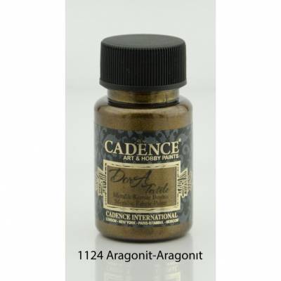 Cadence Dora Textile Metalik Kumaş Boyası 50ml 1124 Aragonit