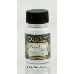 Cadence - Cadence Dora Textile Metalik Kumaş Boyası 50ml 1152 İnci