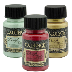 Cadence - Cadence Dora Textile Metalik Kumaş Boyası 50ml