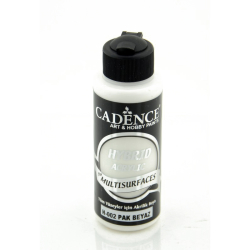 Cadence - Cadence Hybrid Multisurfaces Akrilik Boya 120ml H002 Pak Beyaz