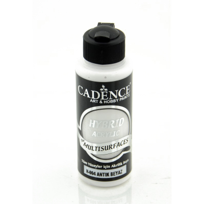 Cadence Hybrid Multisurfaces Akrilik Boya 120ml H004 Antik Beyaz