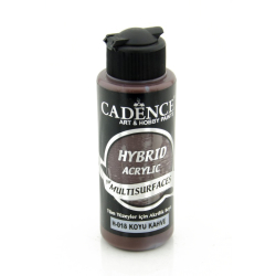Cadence - Cadence Hybrid Multisurfaces Akrilik Boya 120ml H018 Koyu Kahve
