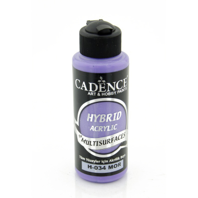 Cadence Hybrid Multisurfaces Akrilik Boya 120ml H034 Mor