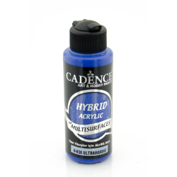 Cadence - Cadence Hybrid Multisurfaces Akrilik Boya 120ml H038 Ultramarine