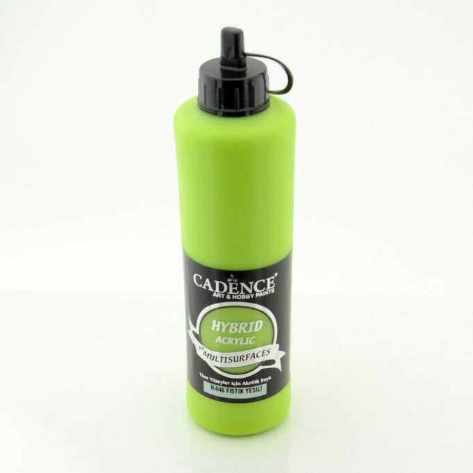 Cadence Hybrid Multisurfaces Akrilik Boya 500ml H046 Fıstık Yeşil