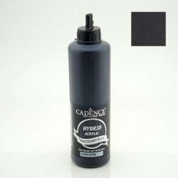 Cadence - Cadence Hybrid Multisurfaces Akrilik Boya 500ml H060 Siyah