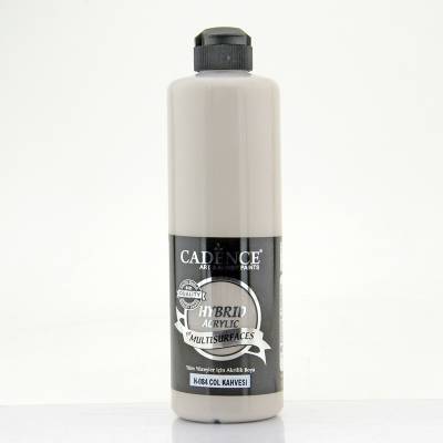 Cadence Hybrid Acrylic For Multisurfaces Tüm Yüzeyler İçin Akrilik Boya 500ml H084 Çöl Kahvesi