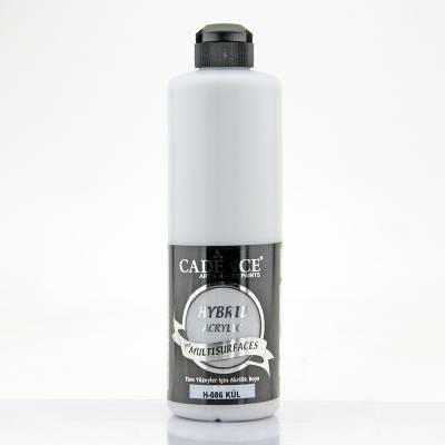 Cadence Hybrid Acrylic For Multisurfaces Tüm Yüzeyler İçin Akrilik Boya 500ml H086 Kül