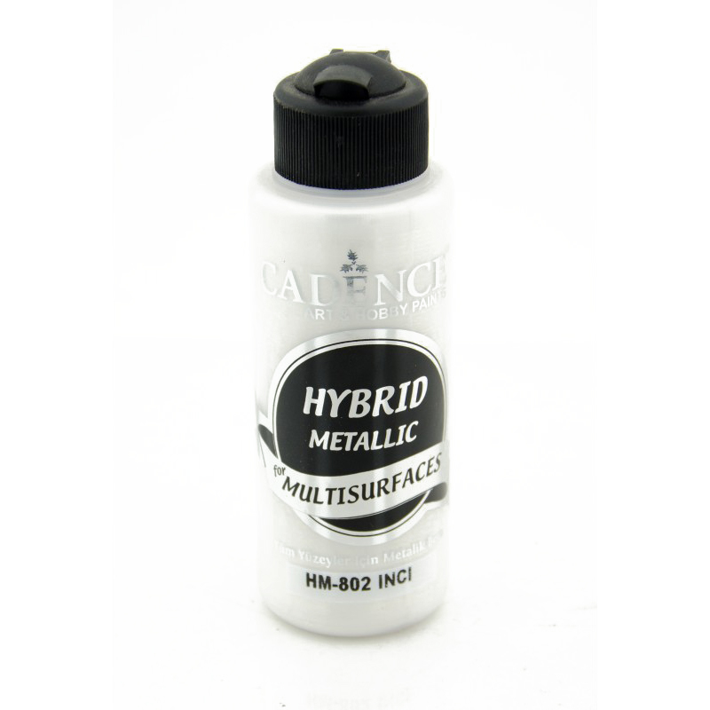 Cadence Hybrid Multisurfaces Metalik Boya 120ml H802 İnci