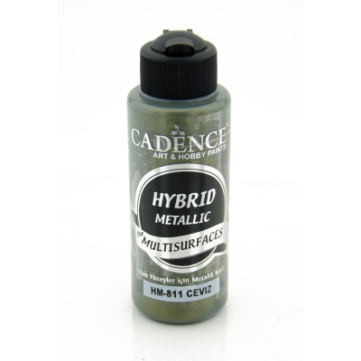 Cadence Hybrid Multisurfaces Metalik Boya 120ml H811 Ceviz