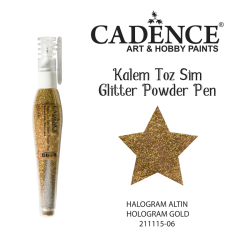 Cadence - Cadence Kalem Toz Sim Hologram Altın 211115-06