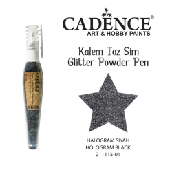 Cadence - Cadence Kalem Toz Sim Hologram Siyah 211115-01