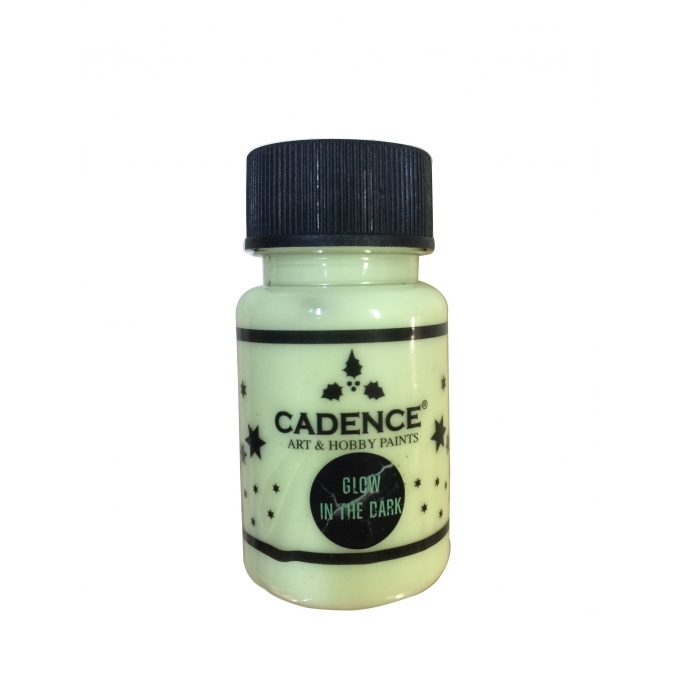 Cadence Karanlıkta Parlayan Boya Glow İn The Dark 50ml Naturel Yeşil