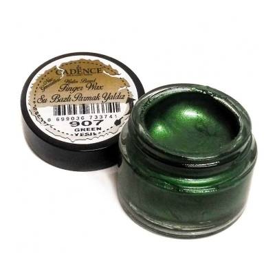 Cadence Su Bazlı Parmak Yaldız Finger Wax No:907 Yeşil