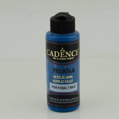 Cadence Premium Akrilik Boya 120ml 0158 Kobalt Mavi