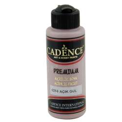 Cadence - Cadence Premium Akrilik Boya 120ml 0250 Açık Gül