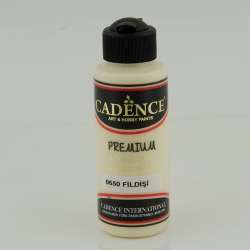 Cadence - Cadence Premium Akrilik Boya 120ml 0650 Fildişi