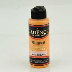 Cadence - Cadence Premium Akrilik Boya 120ml 0858 A. Turuncu