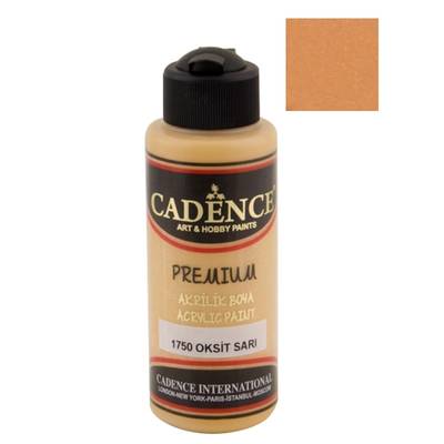 Cadence Premium Akrilik Boya 120ml 1750 Oksit Sarı