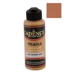 Cadence - Cadence Premium Akrilik Boya 120ml 1780 Toprak Sarı