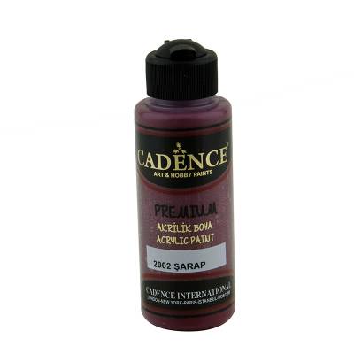 Cadence Premium Akrilik Boya 120ml 2002 Şarap