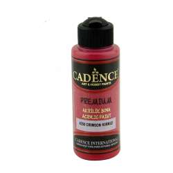 Cadence - Cadence Premium Akrilik Boya 120ml 4350 Crimson K.