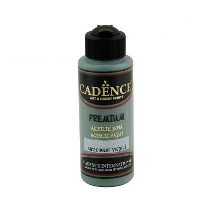 Cadence Premium Akrilik Boya 120ml 5021 Küf Yeşili