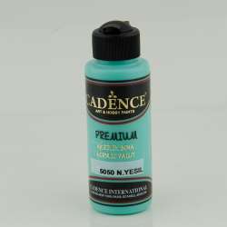 Cadence - Cadence Premium Akrilik Boya 120ml 5050 N. Yeşil