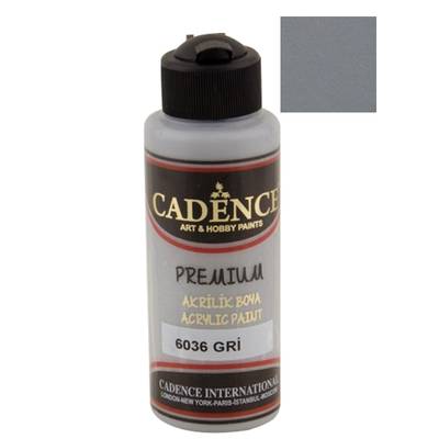 Cadence Premium Akrilik Boya 120ml 6036 Gri